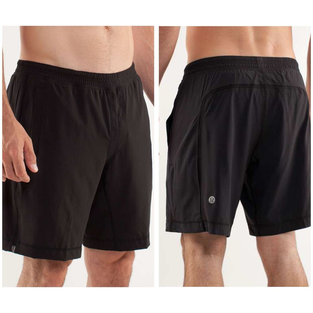Lululemon Men’s Run: Response Short Black Size XL Workout Athletic